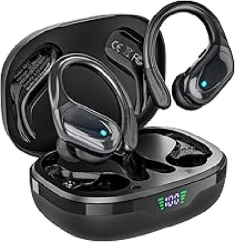 HAOYUYAN Wireless Earbuds, Sports Bluetooth Headphones,