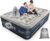 King Air Bed, Inflatable Mattress with Built-in Electric Pump