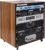 Sound Town DIY 12U Studio Rack with Furniture Grade Walnut Laminate, Rubber Feet